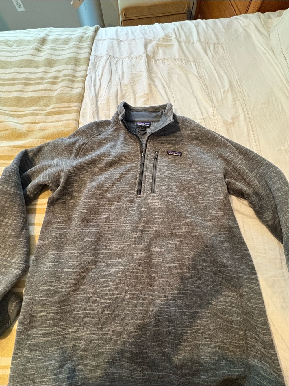 Mens Patagonia fleece 1/4 zip size large